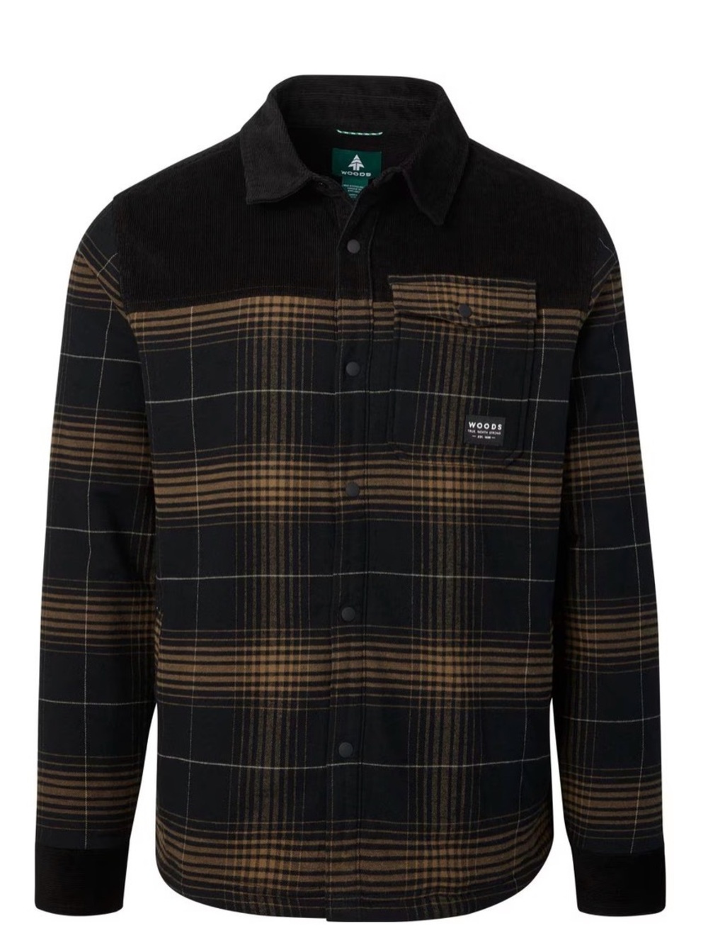 Woods Men’s Sz Sm Oversized Plaid Foley Shacket